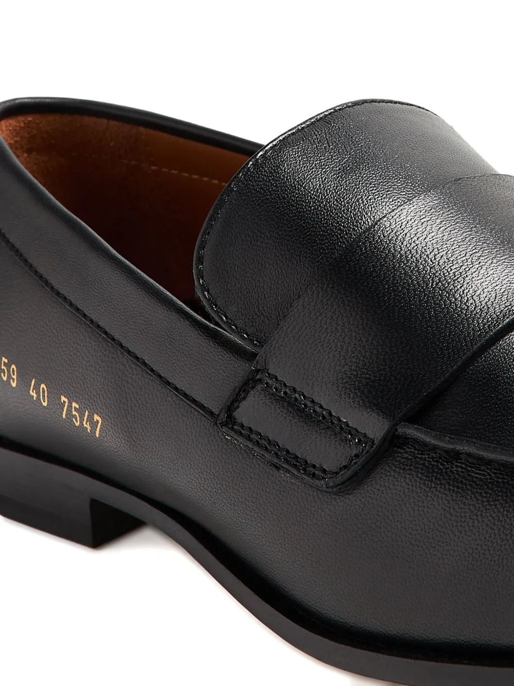 Shop Common Projects Leather Loafers