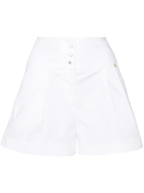 LIU JO shorts con botón de joya