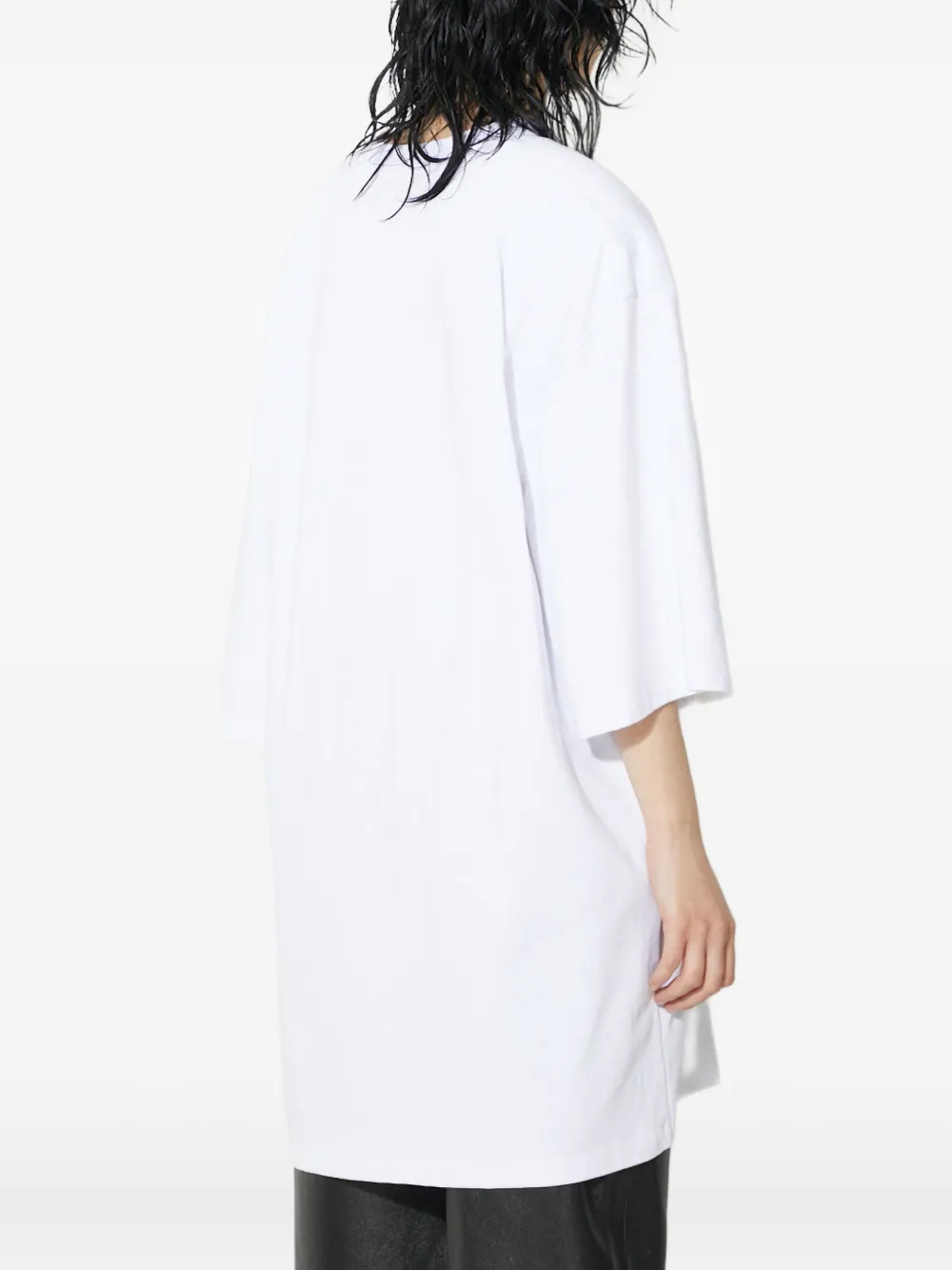Fiorucci text-print T-shirt Wit