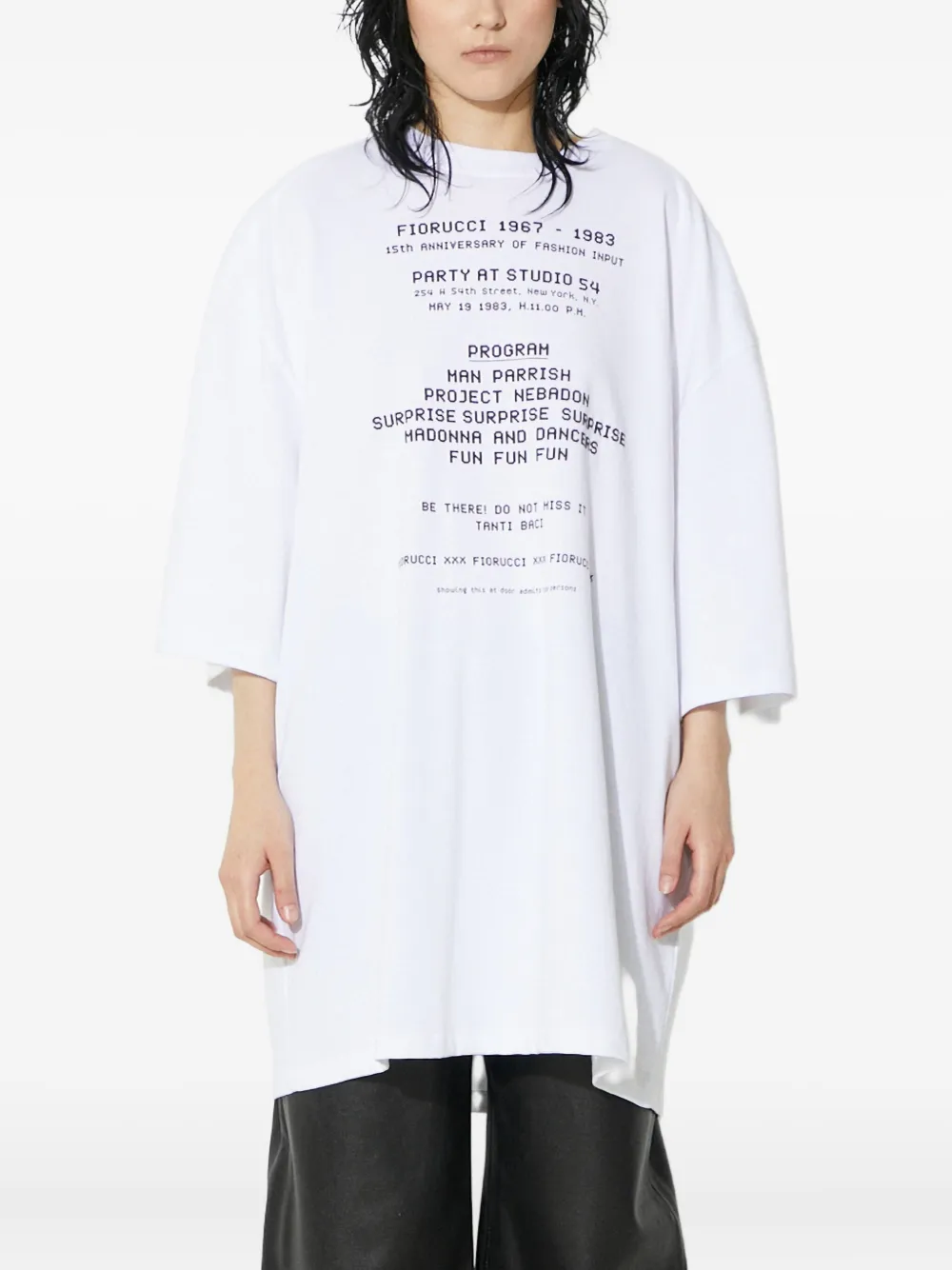 Fiorucci text-print T-shirt | T-Shirts | Image 2