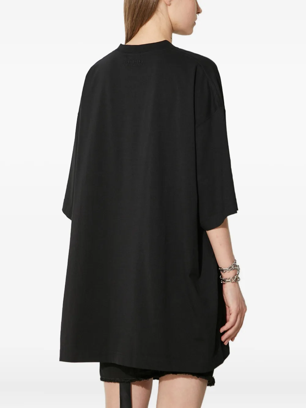 VETEMENTS logo-embellished T-shirt Zwart