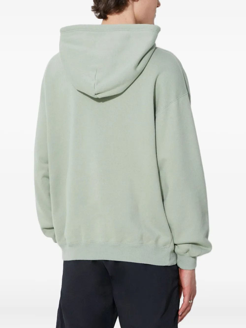 Neighborhood logo-print hoodie Groen
