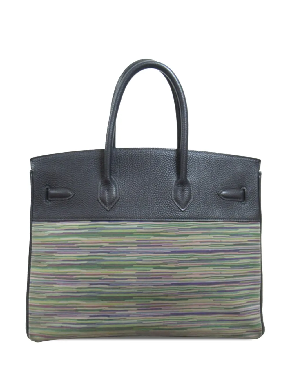 Hermès Pre-Owned 2003 Togo en Vibrato Birkin 35 handtas - Blauw