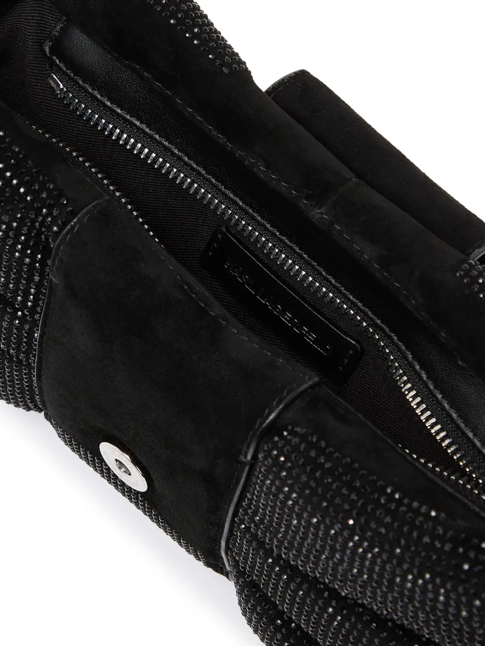 Karl Lagerfeld Bow kleine crossbodytas verfraaid met stras Zwart