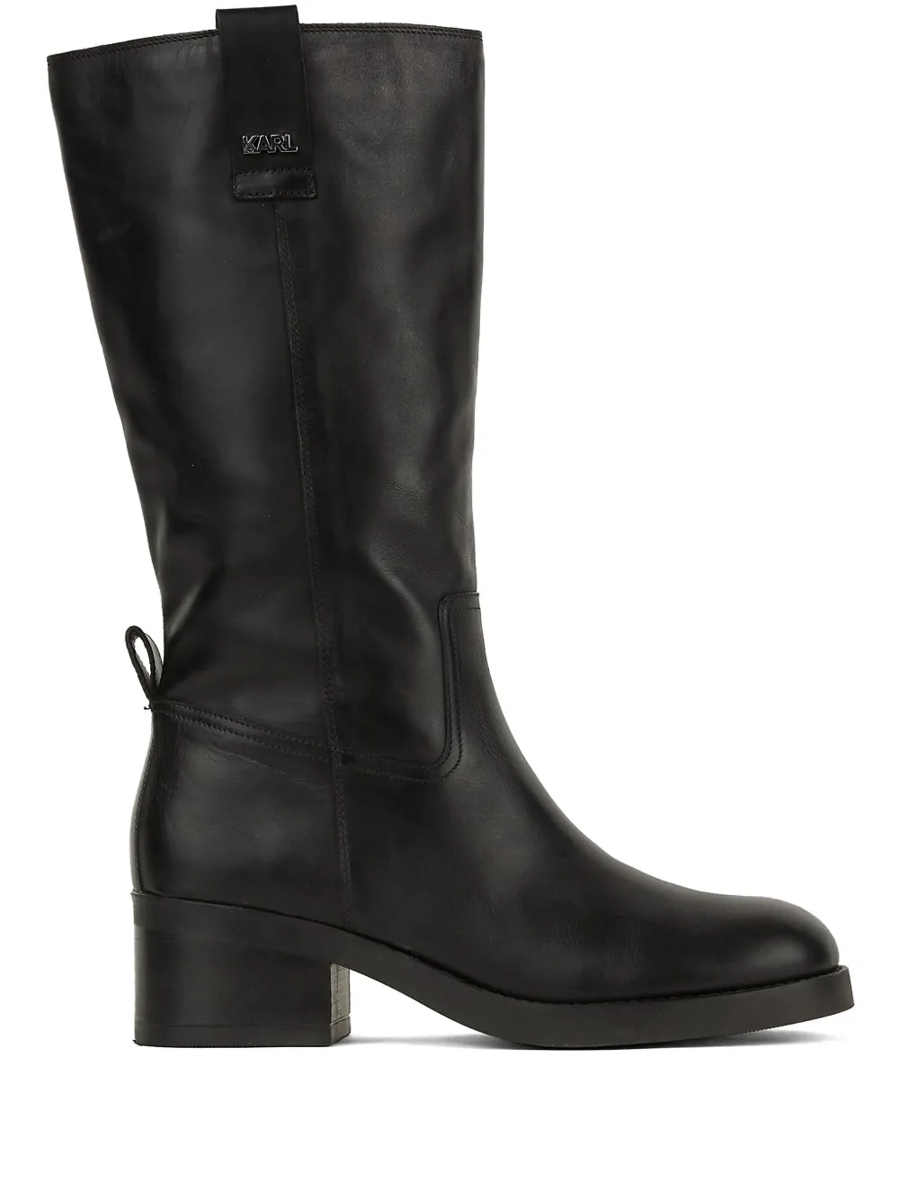 Karl Lagerfeld 55mm Brooklyn boots Black