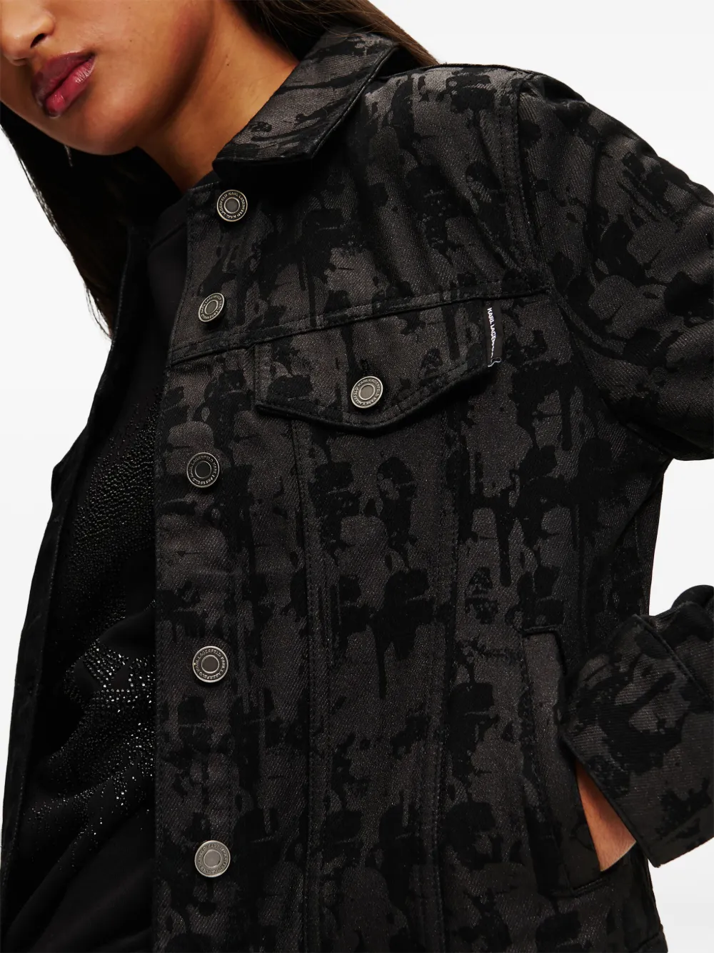 KARL LAGERFELD KAMEO DENIM JACKET