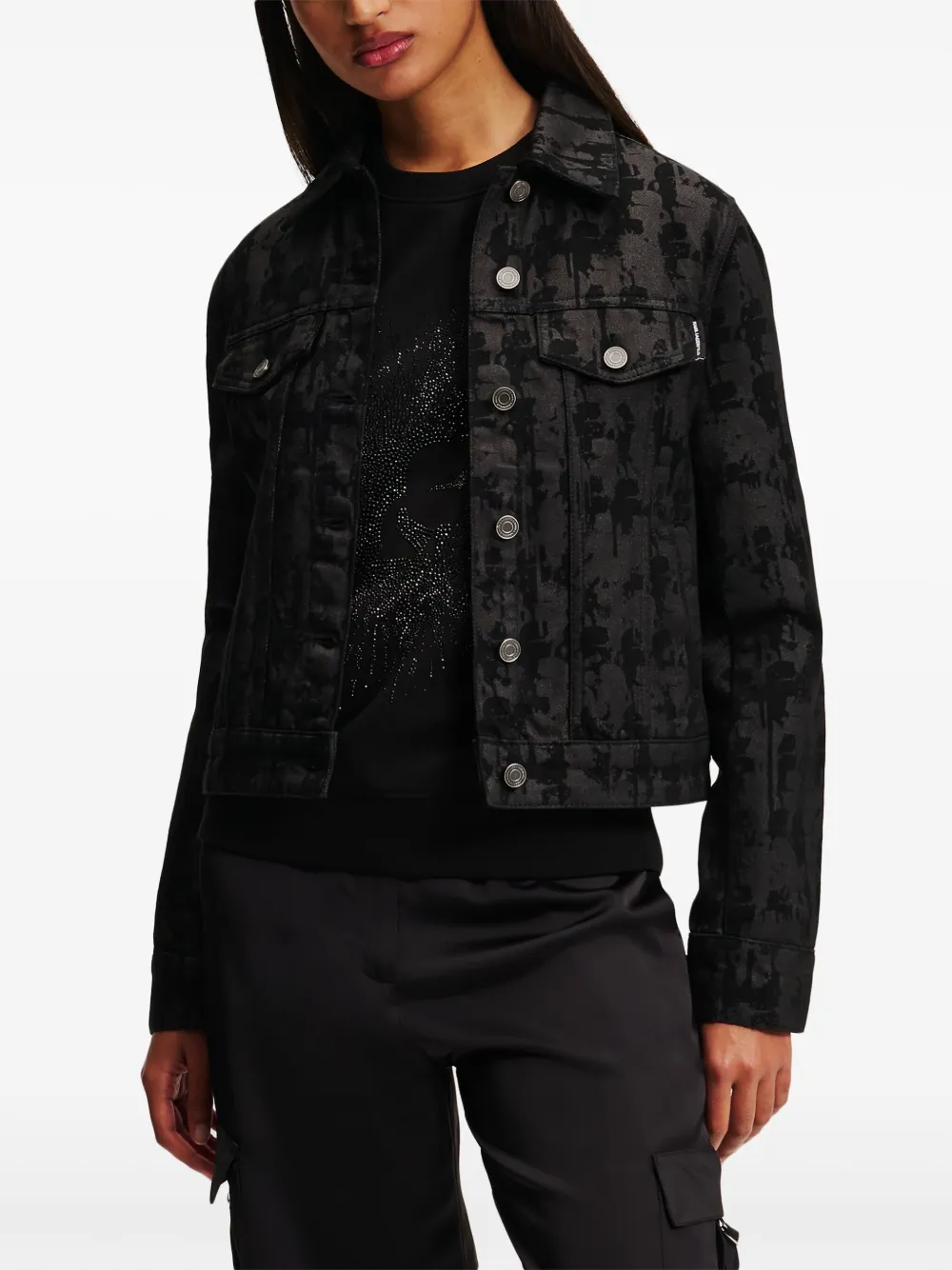 KARL LAGERFELD KAMEO DENIM JACKET