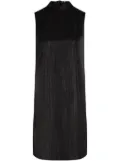 Karl Lagerfeld rhinestone-embellished shift dress - Black