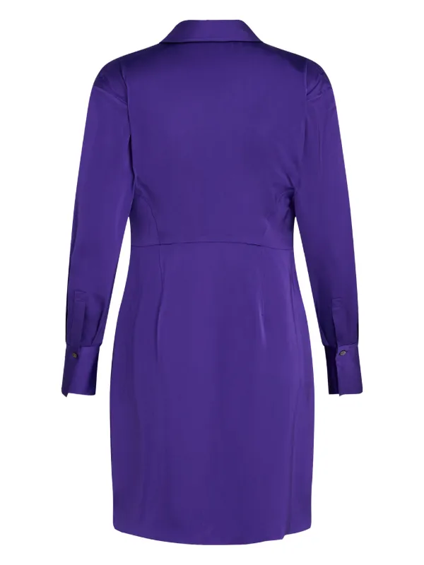 Karl lagerfeld purple dress hot sale
