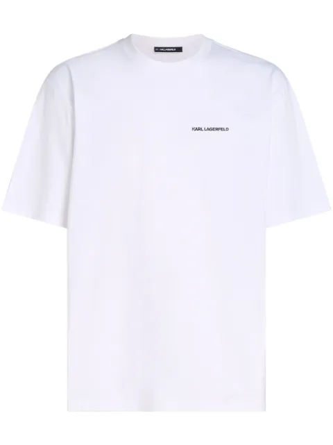 Karl Lagerfeld logo-tape T-shirt