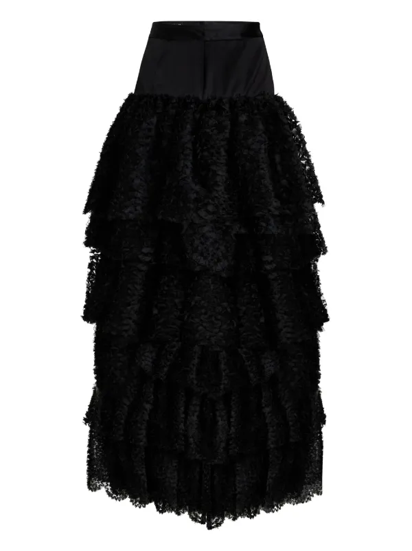 日本全国送料無料商品人気ランキング Skirt Frill Maxi Studio KL Lagerfeld Karl | PL FARFETCH | Black スケートボード