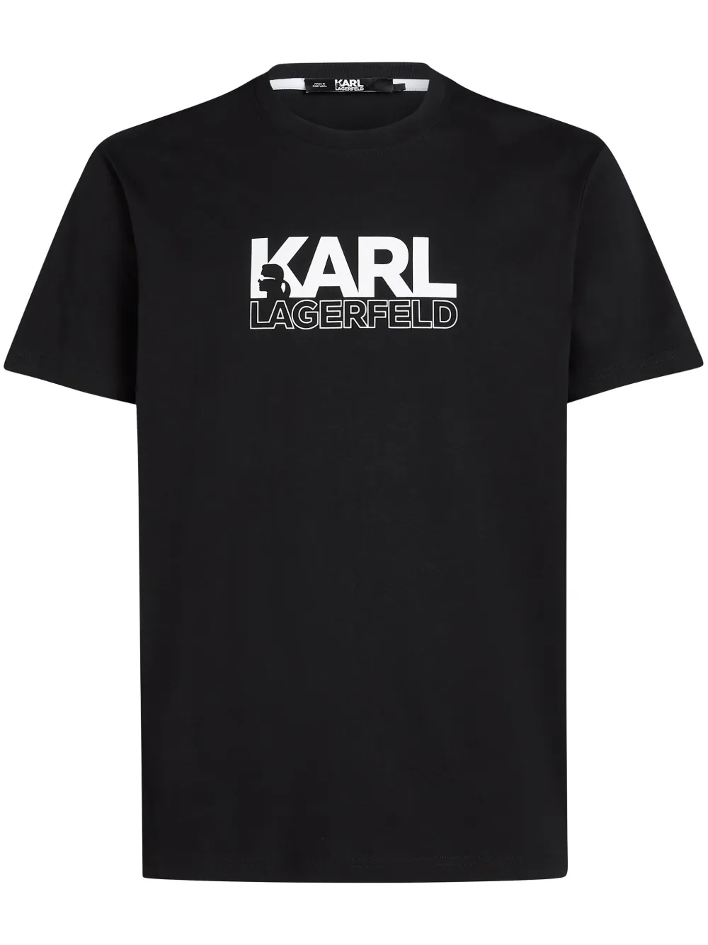 Karl Lagerfeld playera con logo | negro | Image 1