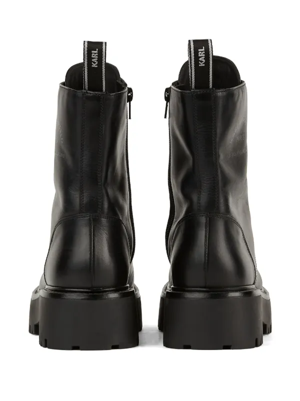 Karl lagerfeld biker boots shop