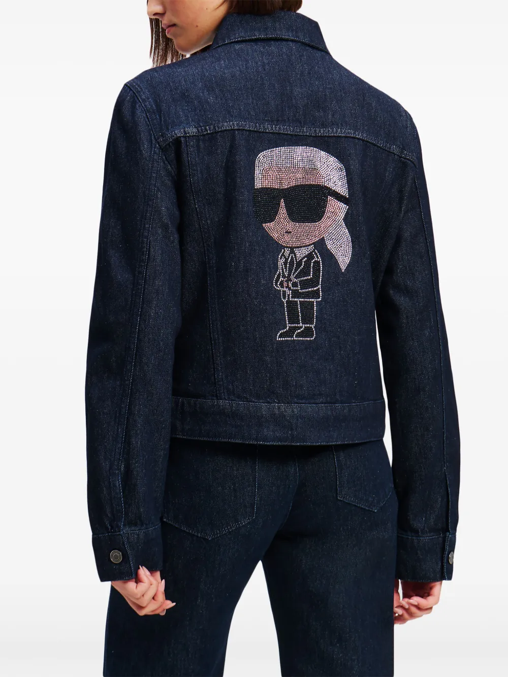 KARL LAGERFELD IKONIK 2.0 DENIM JACKET