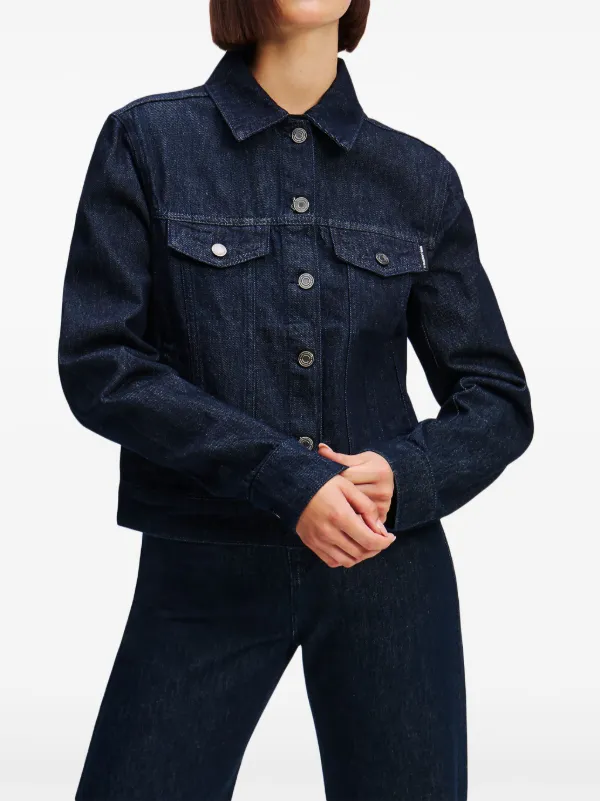 LRGERFELD デニムジャケット Karl Lagerfeld Ikonik 2.0 デニムジャケット | ブルー