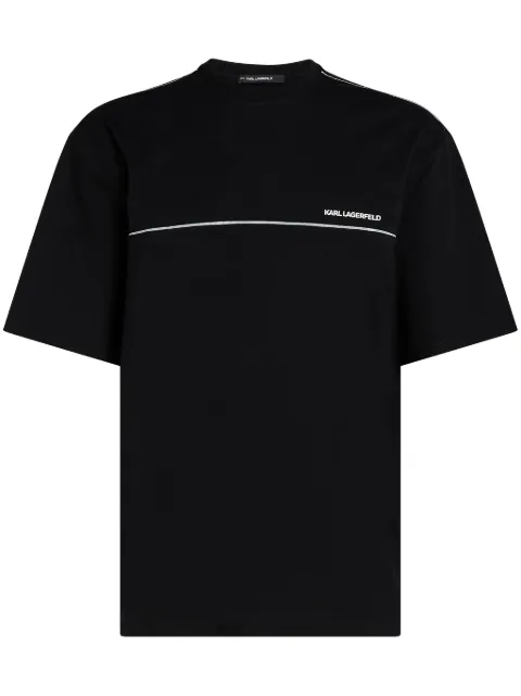 Karl Lagerfeld playera con diseño reflectante