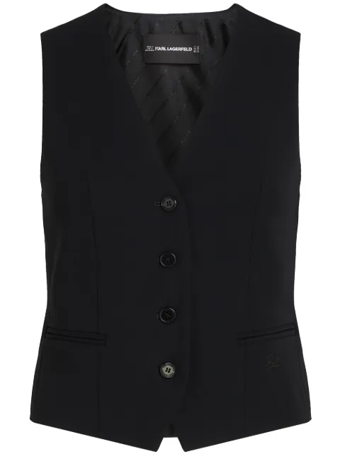 Karl Lagerfeld chaleco de vestir