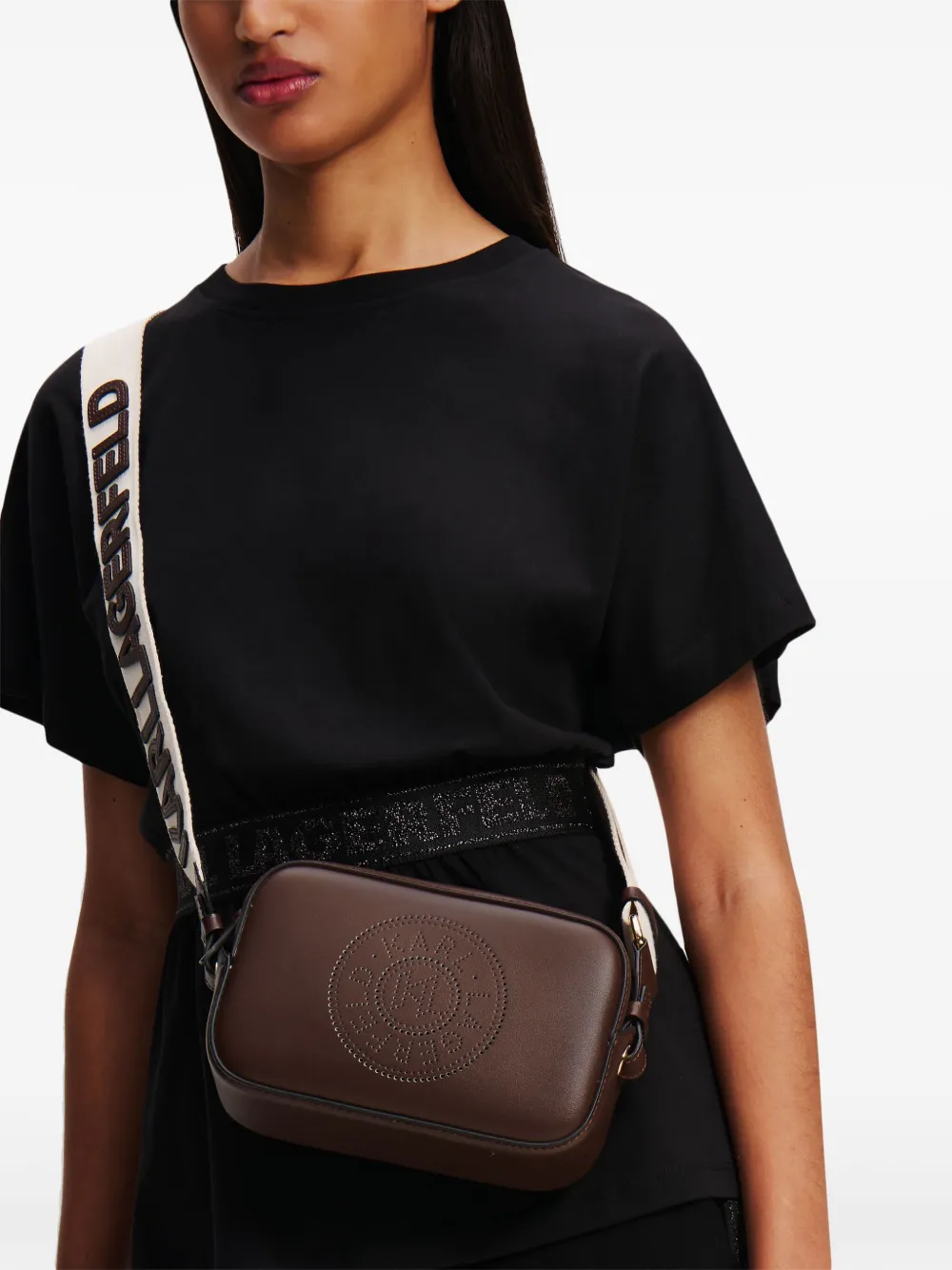 Karl Lagerfeld K/Circle cameratas - Bruin