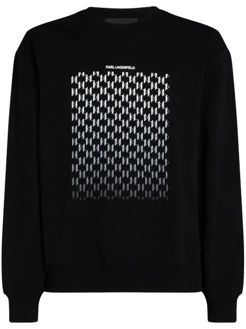 Sweat à � monogrammé - Karl Lagerfeld - Modalova