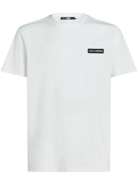 Karl Lagerfeld logo-appliqué T-shirt