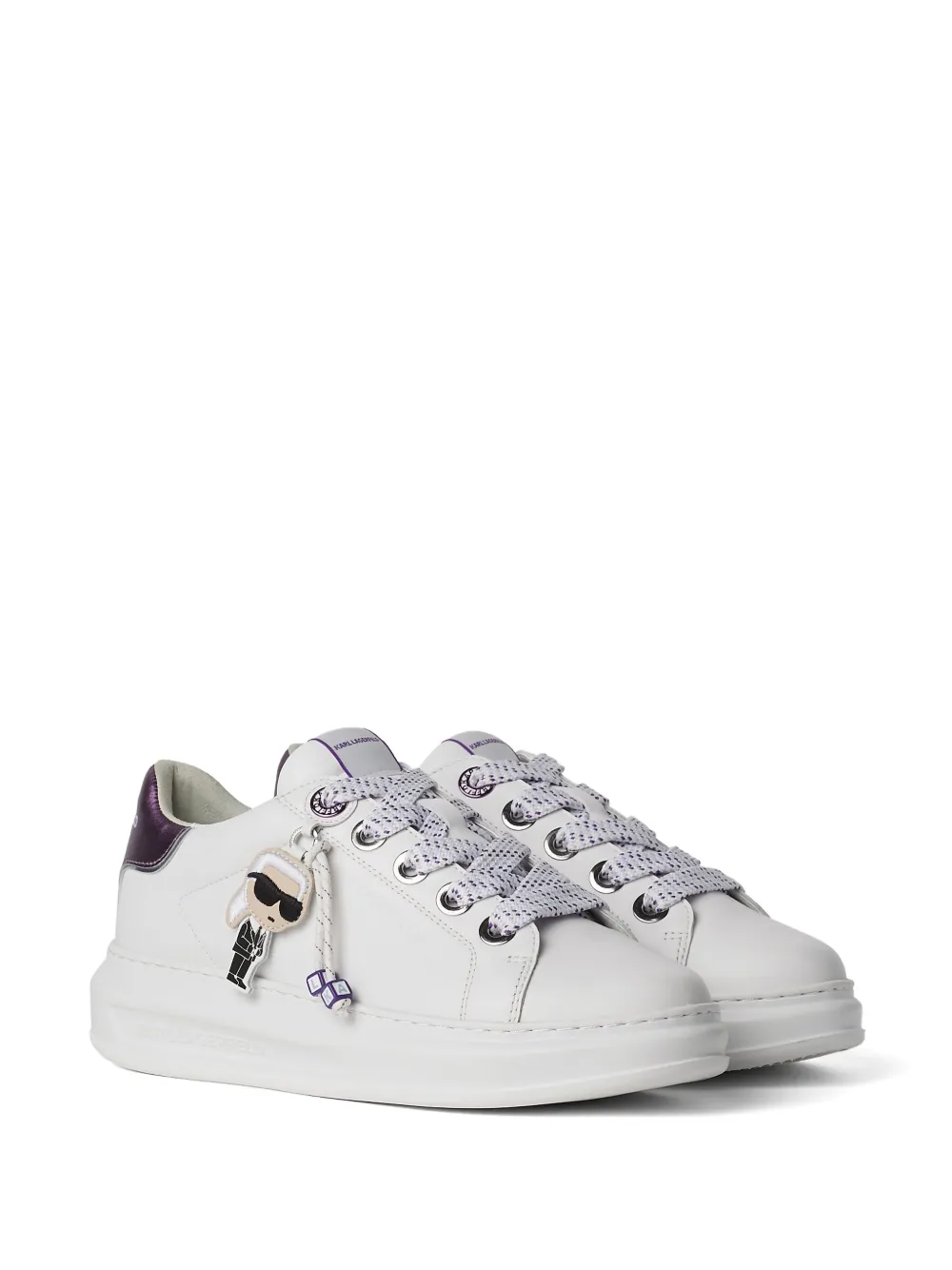 Karl Lagerfeld Ikonik Kapri sneakers - Wit