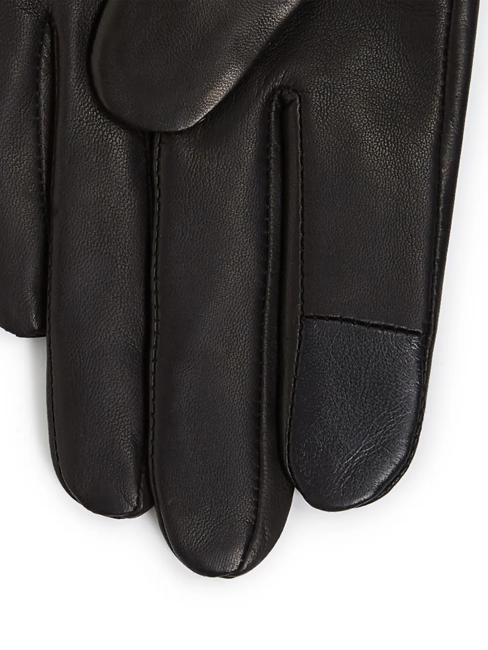 Karl Lagerfeld Kl Studio Bow Gloves In Black