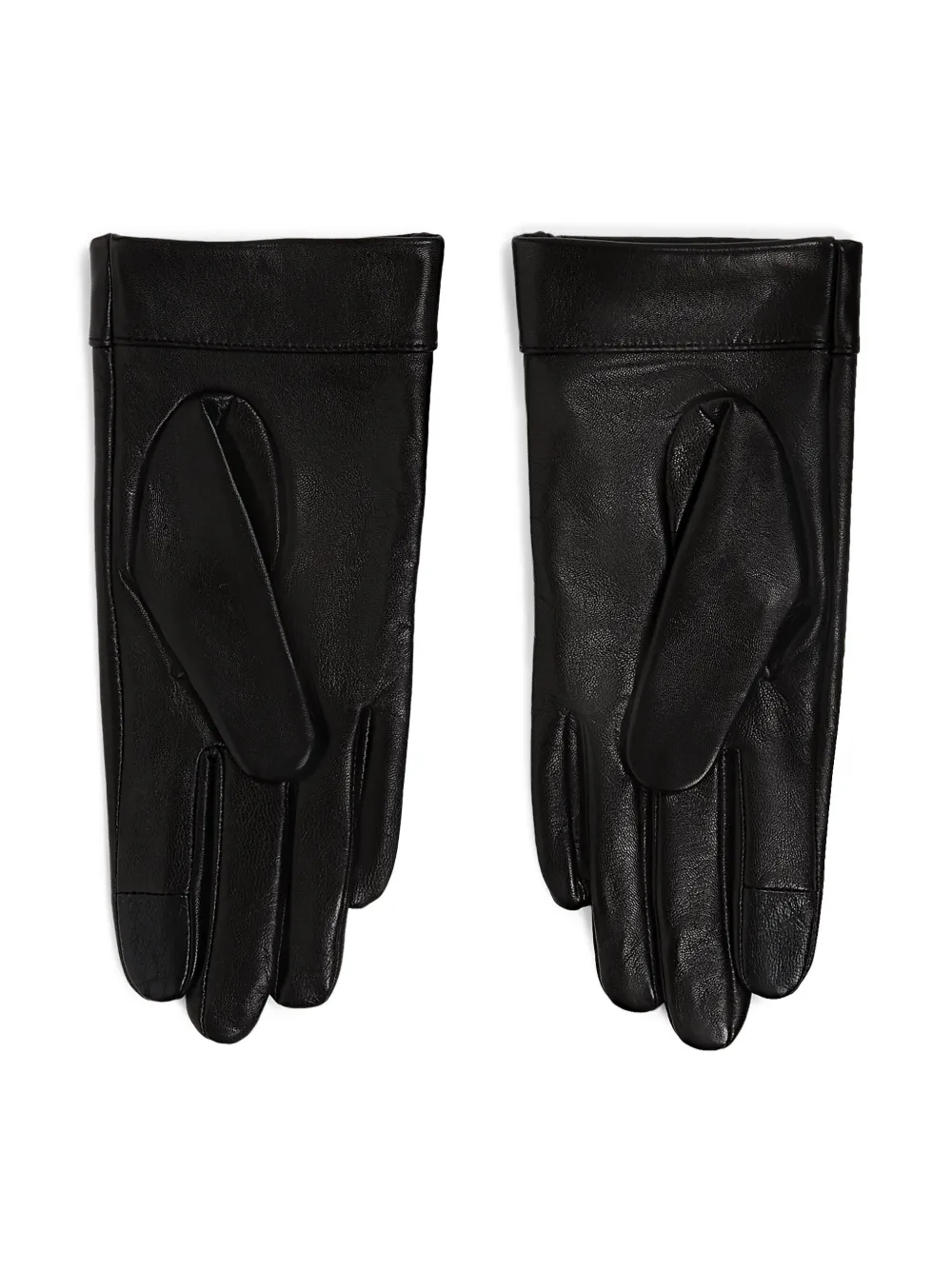 karllagerfeld Karl Lagerfeld Ikon leren handschoenen - Zwart