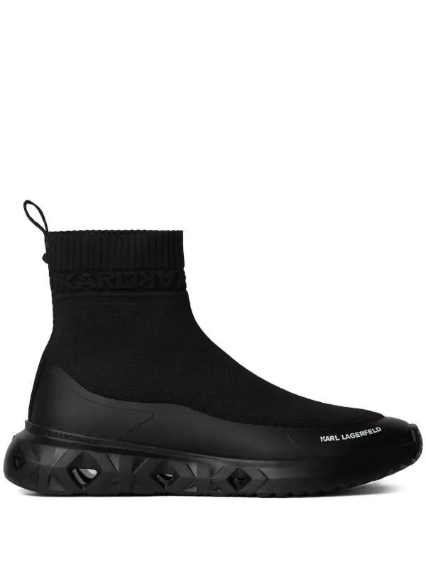 Karl Lagerfeld K Kite Run Sock Sneakers Black FARFETCH CA