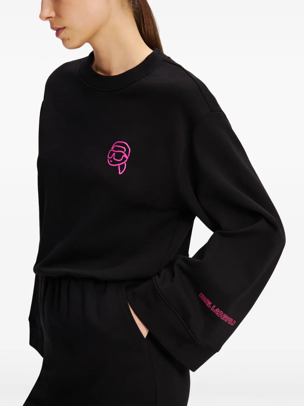 Karl Lagerfeld Ikon Jelly jurk Zwart