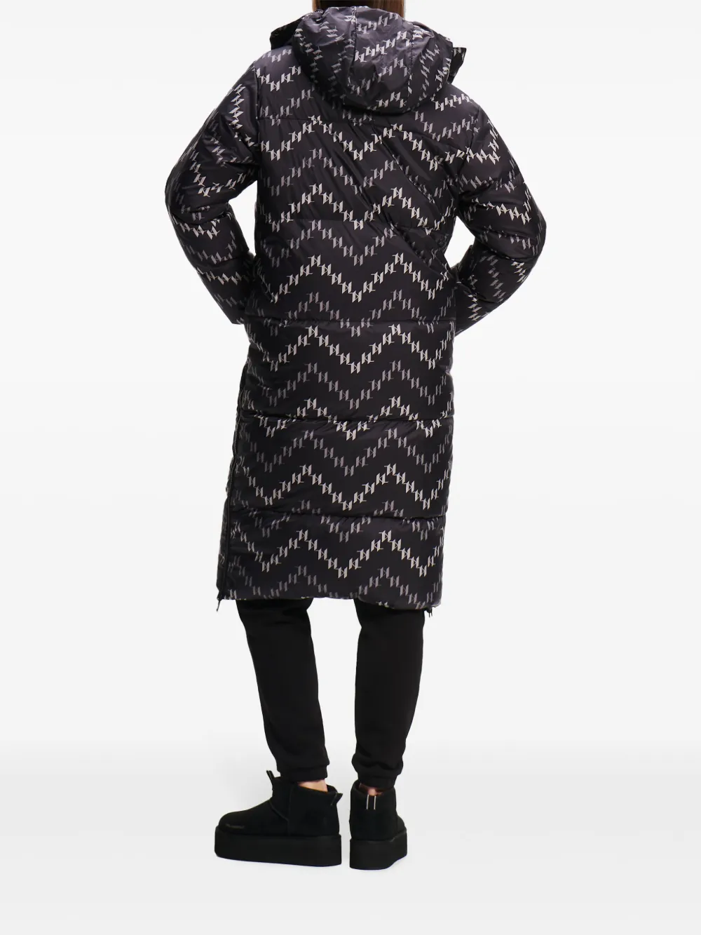 Karl Lagerfeld Omkeerbare jas Zwart