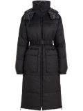 Karl Lagerfeld reversible longline puffer jacket - Black