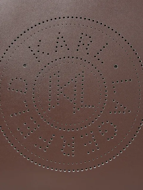 Karl Lagerfeld large K/Circle perforated leather tote bag 241W3068165 - 3