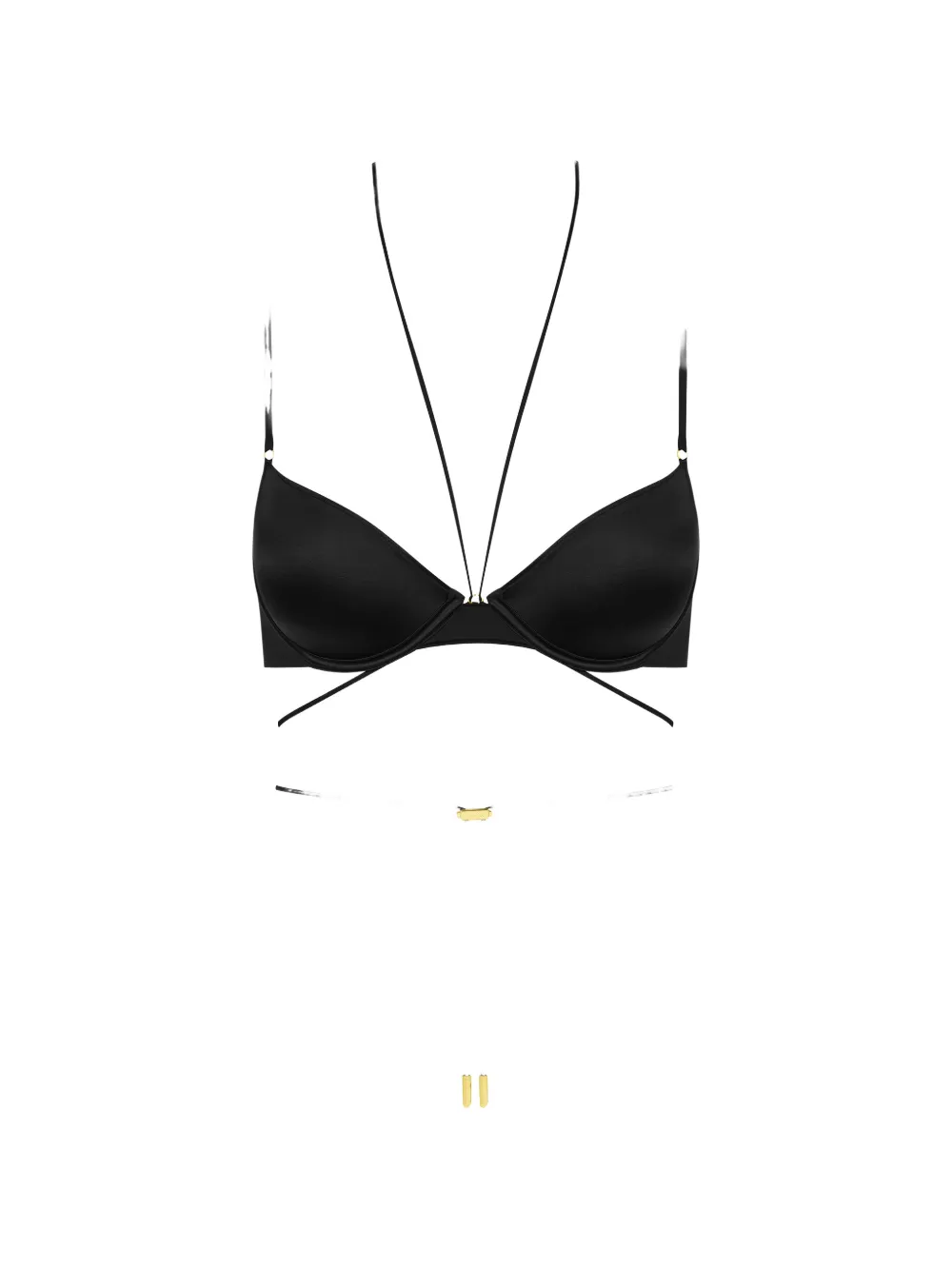 Maison Close Reggiseno French Kiss - Nero
