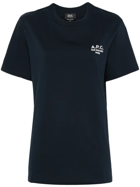 A.P.C. Rue Madame logo-embroidered T-shirt Women