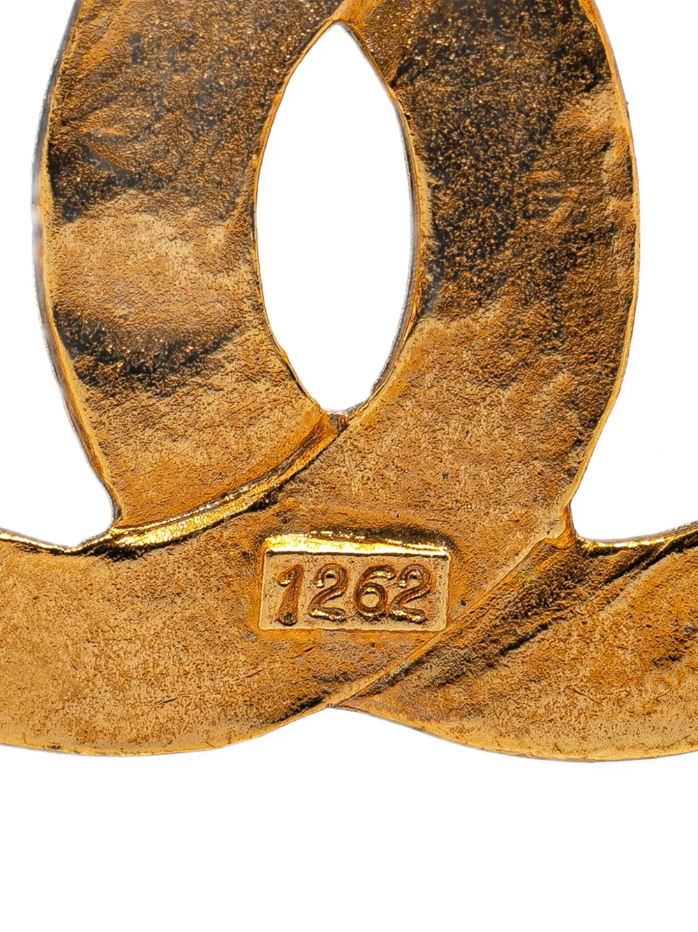 CHANEL Pre-Owned 20th Century CC costume brooch | Image 2