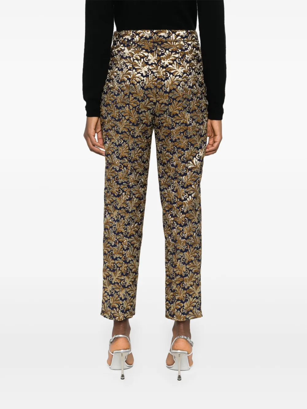 Prada Palazzo broek Goud