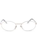 Prada Eyewear oval-frame glasses - Silver