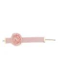 Blumarine rose-brooch choker necklace - Pink