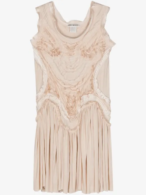 Issey Miyake Pre-Owned vestido corto con detalle en 3D 2010
