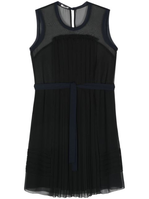 Miu Miu 2010 pleated silk minidress Women