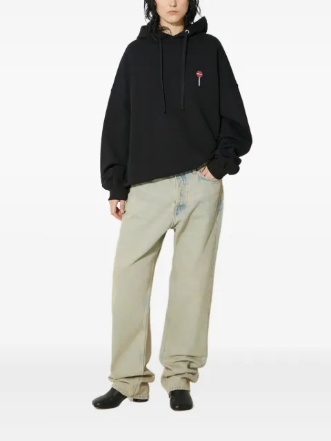 Fiorucci lollipop-embroidered hoodie