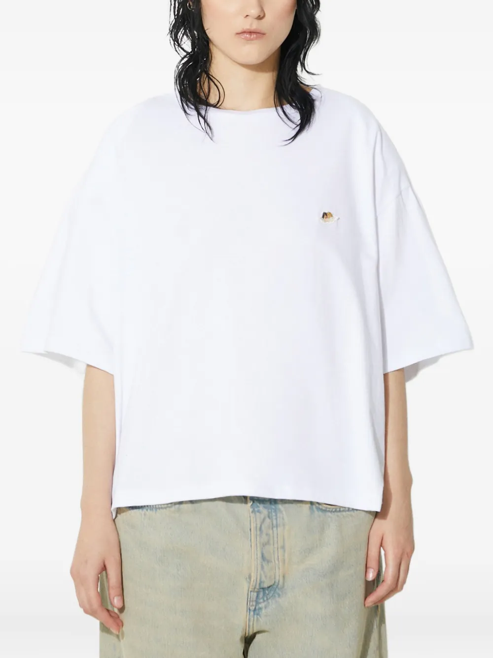 Fiorucci embroidered short-sleeve T-shirt | T-Shirts | Image 2