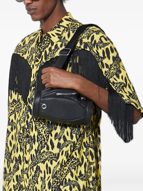Fiorucci leopard-print fringe shirt
