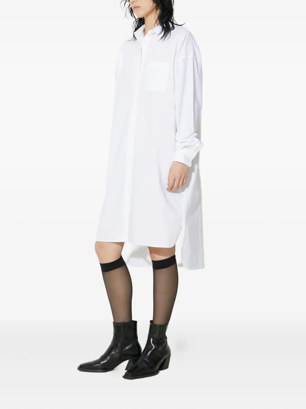 Fiorucci angels-embroidered midi shirt dress | Day Dresses | Image 2