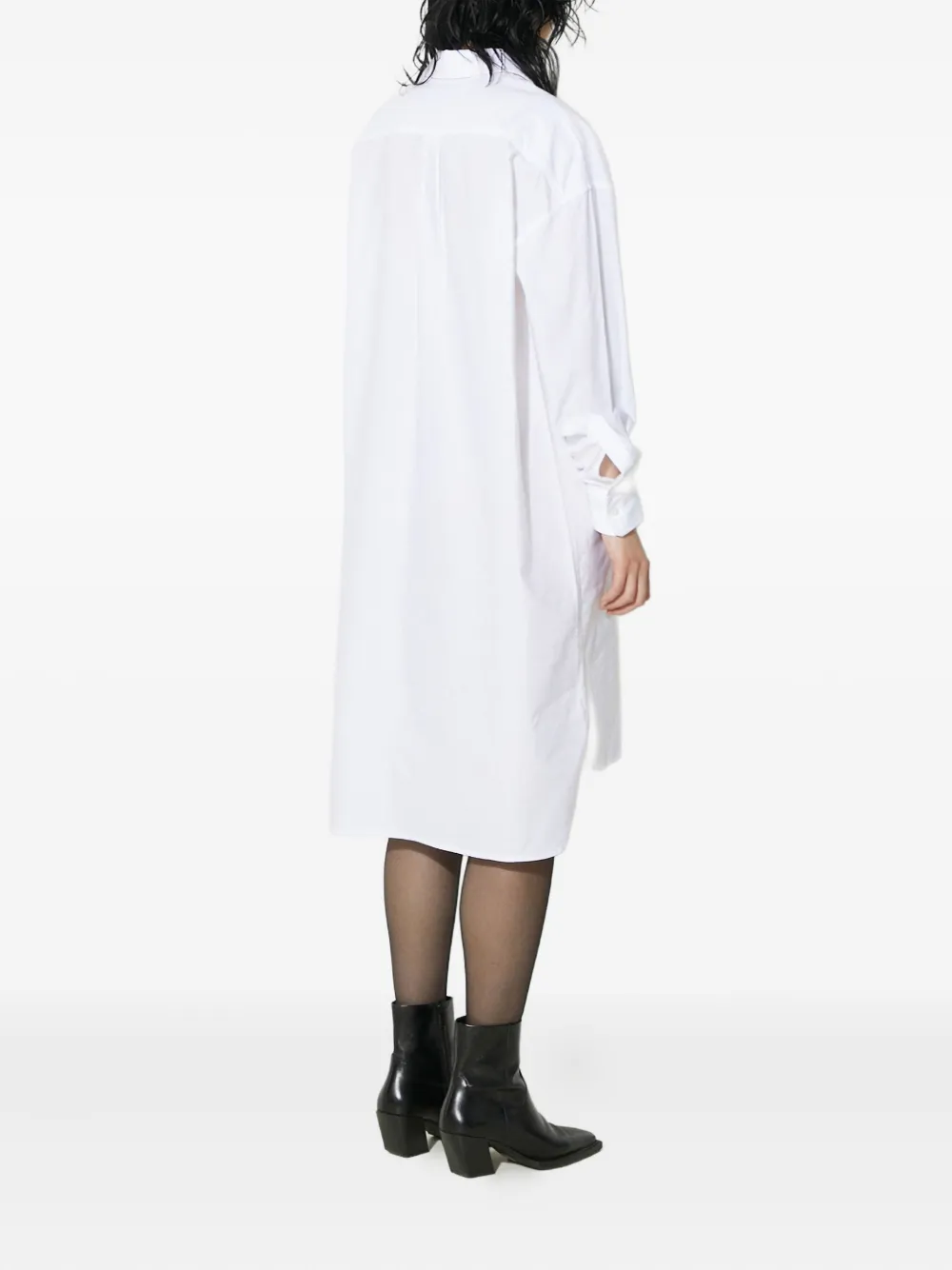Fiorucci Blousejurk met geborduurde engelen Wit