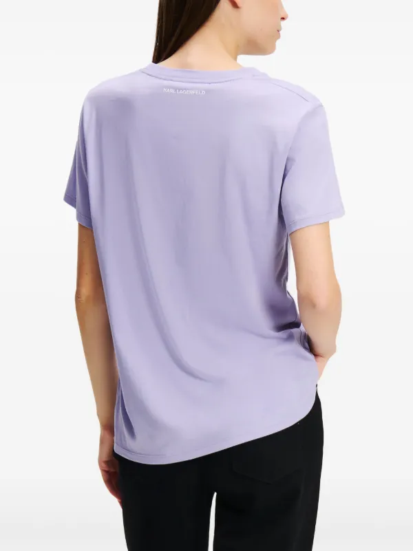 Ikon panelled T-shirt
