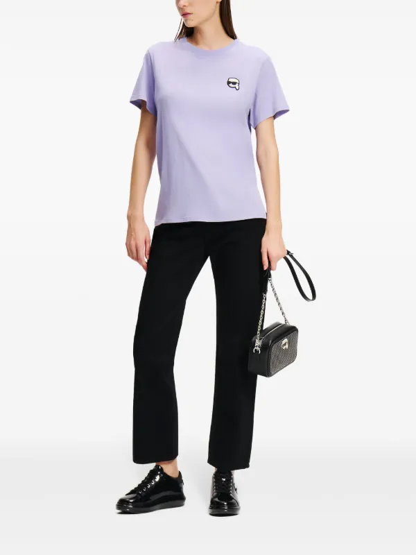 Ikon panelled T-shirt
