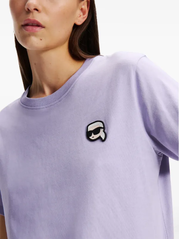 Ikon panelled T-shirt