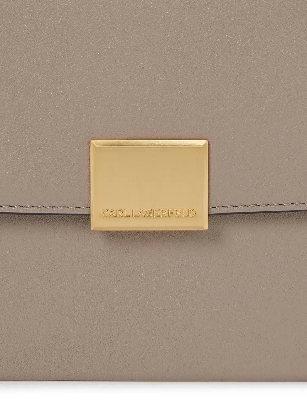Karl Lagerfeld Medium Forever Crossbody Bag In Neutrals