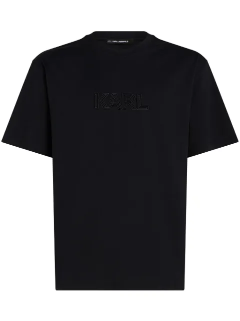 Karl Lagerfeld Art Deco-logo T-shirt